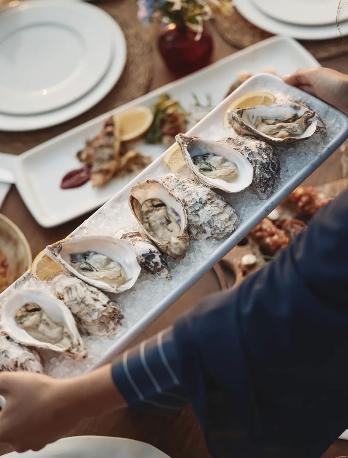 Waterfront dining on the Culinary Mile