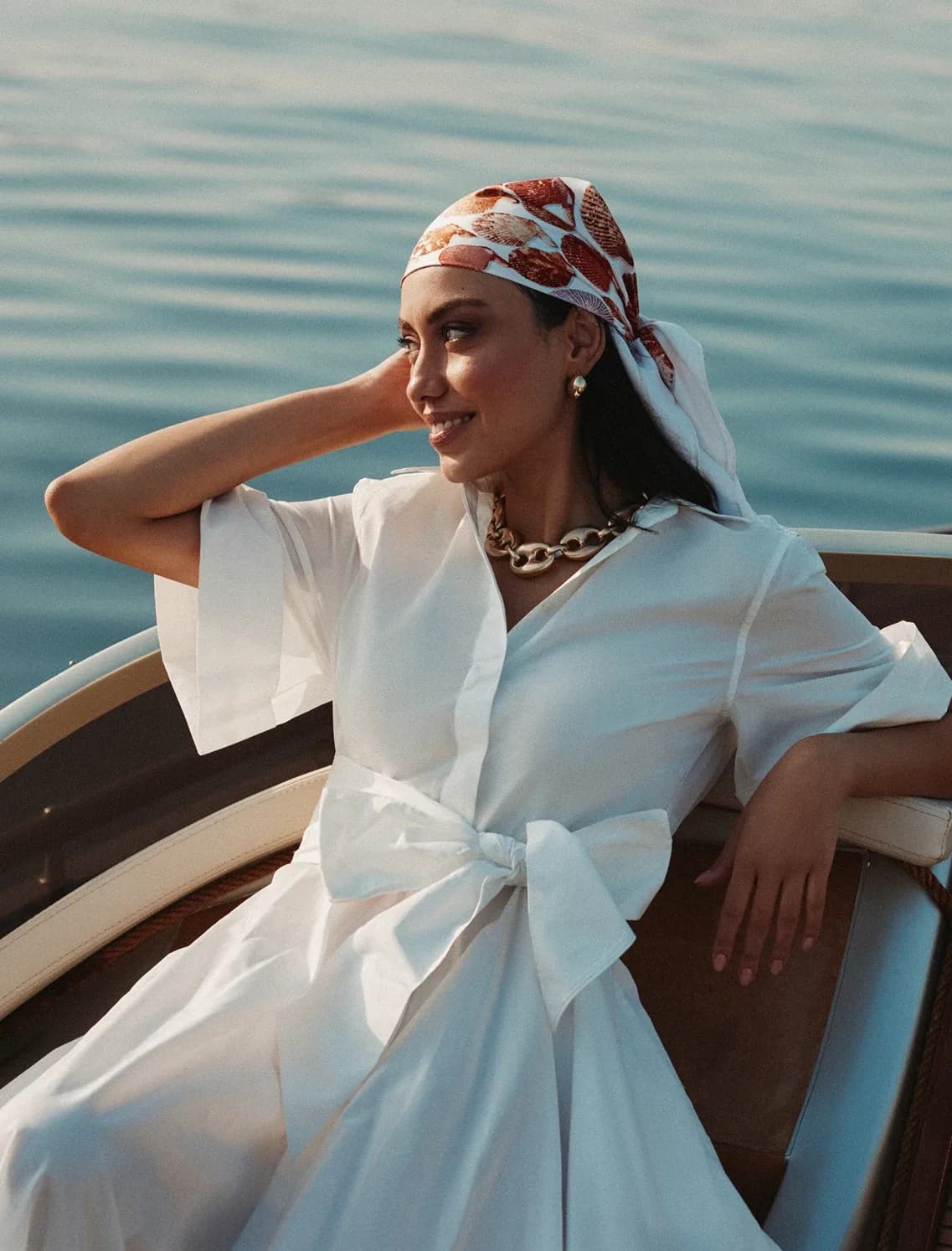 Sailing from the marina at Marsa Al Saadiyat